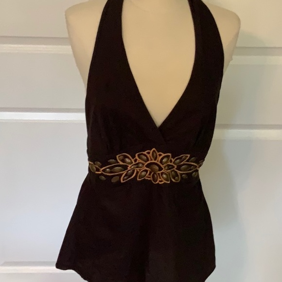 Brown halter top - Picture 6 of 6